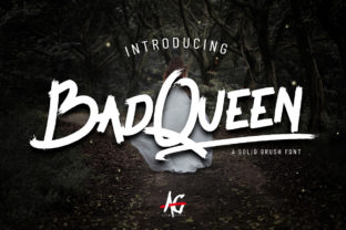 Bad Queen Font for Bold Branding and Eye-Catching Designs