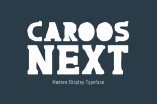 Caroos Next for Modern Web Typography