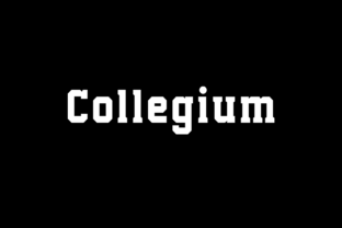 Collegium Font for Modern Campaign Design