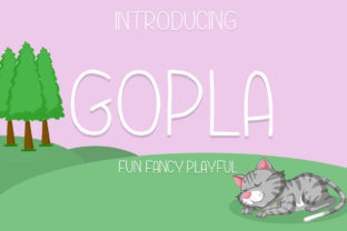 Gopla Font for Modern Web Design
