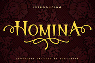Homina: A Display Font That Elevates Your Editorial Design