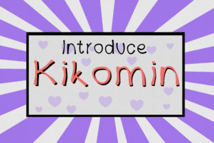 Kikomin: A Handwritten Display Font for Web Design