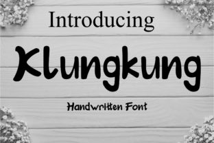 Klungkung Font for Branding Projects