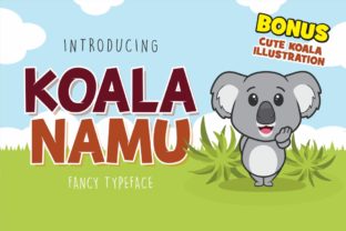 Koala Namu: A Playful Font for Polished Branding