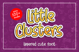 Little Clusters: A Whimsical Display Font for Bold Campaigns