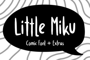 Little Miku: A Playful Font for Editorial Design