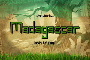Madagascar: A Fun and Versatile Display Font for Crafters