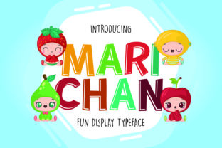 Marichan: A Whimsical Display Font for Editorial Design