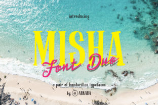 Misha Duo Display Font for Bold Web Design