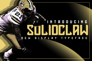 Solidclaw: A Bold Display Font for Editorial Design