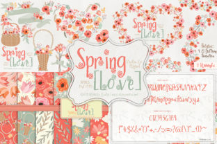 Spring Love Font for Editorial Projects