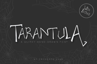 Tarantula Font for Quirky Editorial Designs