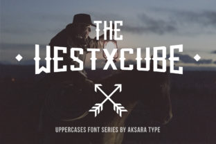 The Westxcube Font for Bold Editorial Design